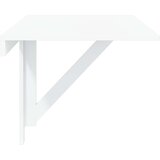  Sklopivi zidni stolić visoki sjaj bijeli 100x60x56 cm drveni | shoptok.hr