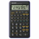 Sharp kalkulator tehnički 10 plus 2mesta 146 funkcija el-501tb-vl crno ljubičasti blister Cene'.'