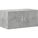 Ormarić za pohranu boja betona 80x42,5x225 cm konstruirano drvo | shoptok.hr