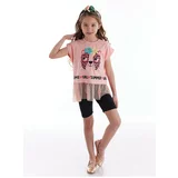 Mushi Leggings - Pink - Normal Waist