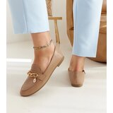 Gemre Beige loafers with chain Scaletta | shoptok.hr