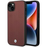 BMW USNJENI OVITEK Z DIAMANTNIM VZORECEM ZA IPHONE 14 BURGUNDY OVITEK, (21896956) | Shoptok.si