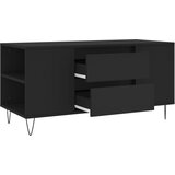  Stolić za kavu crni 102 x 44,5 x 50 cm od konstruiranog drva | Eponuda.com