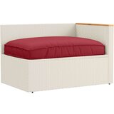 Jastučić za otvorene prostore Bordo Poliester 120 x 12 x 80 cm | shoptok.hr