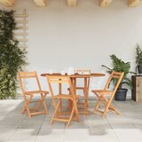  Preklopni vrtni stol 120 x 70 x 75 cm od masivne tikovine | shoptok.hr