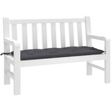  Jastuk za vrtnu klupu antracit 120 x 50 x 7 cm tkanina Oxford | shoptok.hr