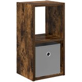  Noćni ormarić s ladicama Dimljeni hrast 25,5 x 22 x 49,5 cm | shoptok.hr