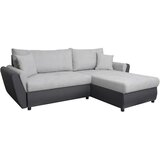 Mömax sedežna garnitura lugano 2, siva, ležišče, predal | Shoptok.si