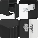  Set namještaja za kupaonicu 5 kom. Crna 33 x 34,5 x 100 cm | shoptok.hr
