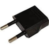 strujni adapter EU, black