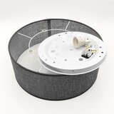  plafonsko svetlo sirja 1xE27/15W/230V prečnik 35 cm sivo | Eponuda.com