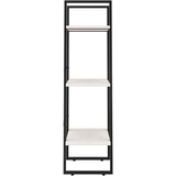 Police za pohranu bijele 60 x 30 x 105 cm od masivne borovine | shoptok.hr