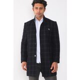 Dewberry PLT8367 MEN'S COAT-PATTERNED NAVY BLUE | Shoptok.si