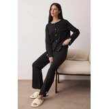 TRENDYOLMILLA Ženski set pidžame Thmaw26Pt00228, Crni | Eponuda.com