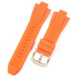 INF Združljivo s Michael Kors MK8184 8729 9020 Silikonski pašček za uro Orange, (5000079468) | Shoptok.si
