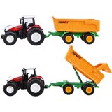 Traktor na daljinsko upravljanje sa žutom prikolicom RC0601 | shoptok.hr