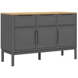  Komoda FLORO voštano siva 114 x 43 x 74 cm od masivne borovine | shoptok.hr