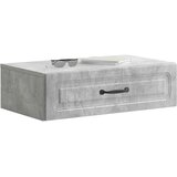 Stolna montirana na zid Betonska siva 59 x 34,5 x 17 cm | shoptok.hr
