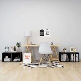 vidaXL TV ormarići 4 kom visoki sjaj sivi 37 x 35 x 37 cm od iverice | shoptok.hr