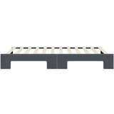 vidaXL Izvlečna dnevna postelja temno siva 100x200 cm žamet | Shoptok.si