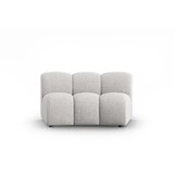 Micadoni Home svetlo siv modul za sedežno garnituro (sredinski modul) lupine Cene