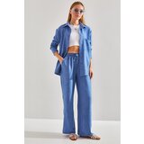 Bianco Lucci Women's Bottom and Top Set with Elastic Waist Trousers | Shoptok.si