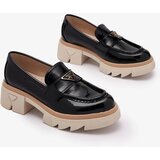 Resti Lacquered women's black moccasins with decoration Sarix - Footwear | ePonuda.com