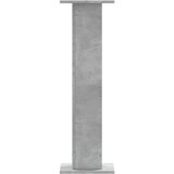 vidaXL Stojalo za zvočnike 2 kosa betonsko sivo 30x30x95 cm inž. les | Shoptok.si