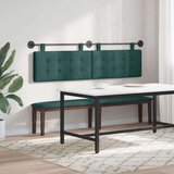  Držeće uzglavlje Zidne Tamnozelena 190 x 55 x 5 cm tkanina - Tamnozelena 180 cm bez LED | shoptok.hr