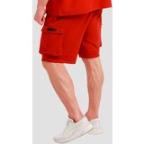 GymBeam muški šorc utility red