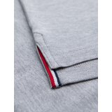Ombre Men's polo shirt with colorful accents - gray melange | Shoptok.si