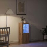  LED komoda Umjetnički hrast 41 x 37 x 100 cm Konstruirano drvo | shoptok.hr