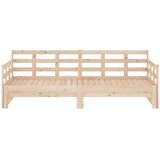  Izvlečna dnevna postelja trdna borovina 2x(90x190) cm, (20787878) | Shoptok.si