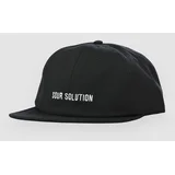Solution Snapback Kapa s šiltom black