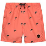 Shiwi Kratke kopalne hlače mornarska / oranžna