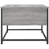  Stolić za kavu siva boja hrasta 51x51x40 cm konstruirano drvo | Eponuda.com