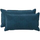  Presvlaka za jastuk 2 pcs HOUTEN Plava 40 x 70 cm Baršun | shoptok.hr