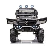  Licencirani auto na akumulator Mercedes Unimog S - crni | shoptok.hr