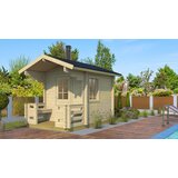Male kuće Sauna kućica Pihasauna PIHA-TUURI 7 234 × 344 cm – bez završnog krovnog pokrova | shoptok.hr