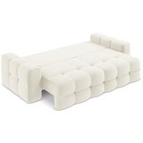 Makamii Bež raztegljiva sedežna garnitura iz tkanine bouclé 255 cm Milu – | Shoptok.si