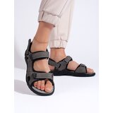 Shelvt Sporty Grey Women's Sandals | Shoptok.si