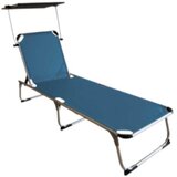 STIL metalna ležaljka aluminijska etna plava 194 x 60 x 31 cm Cijene