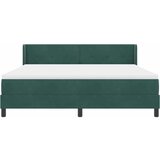  Krevet s opruga kutije Tamnozelena 200 x 180 cm Baršun | shoptok.hr