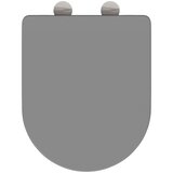 vidaXL Sivo Plastika Standardno Izdržljivo Standardno WC sjedalo | shoptok.hr