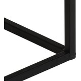  Konzolni stol 110 x 30 x 75 cm masivno drvo bagrema i željezo | Eponuda.ba