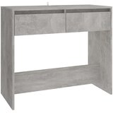  Konzolni stol boja betona 89 x 41 x 76,5 cm konstruirano drvo | Eponuda.ba