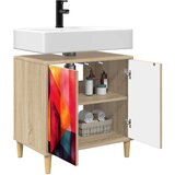  Kupaonski ormar HEESCH Sonoma 60 x 40 x 60 cm Konstruirano drvo | shoptok.hr