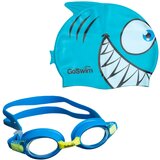 Goswim dečije naočare i kapa za plivanje plave Cene