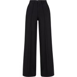 UC Ladies Women's wide pleated trousers - black cene