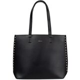 Shelvt Large black studded shopper bag | Shoptok.si